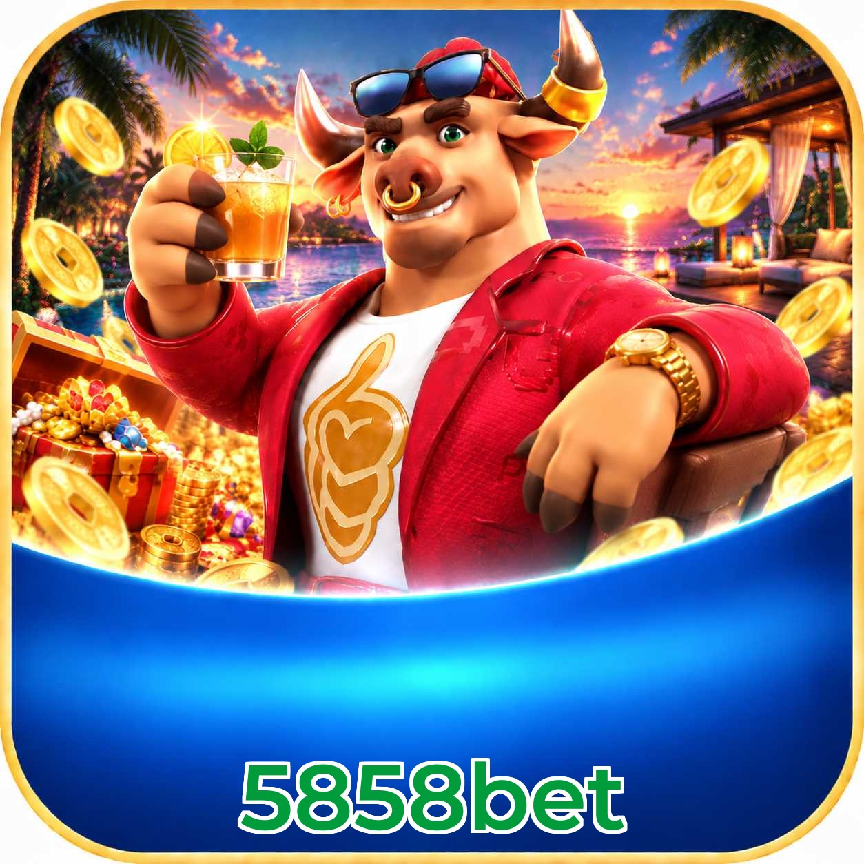 Catálogo de slots da 5858bet com RTP médio de 96,52%